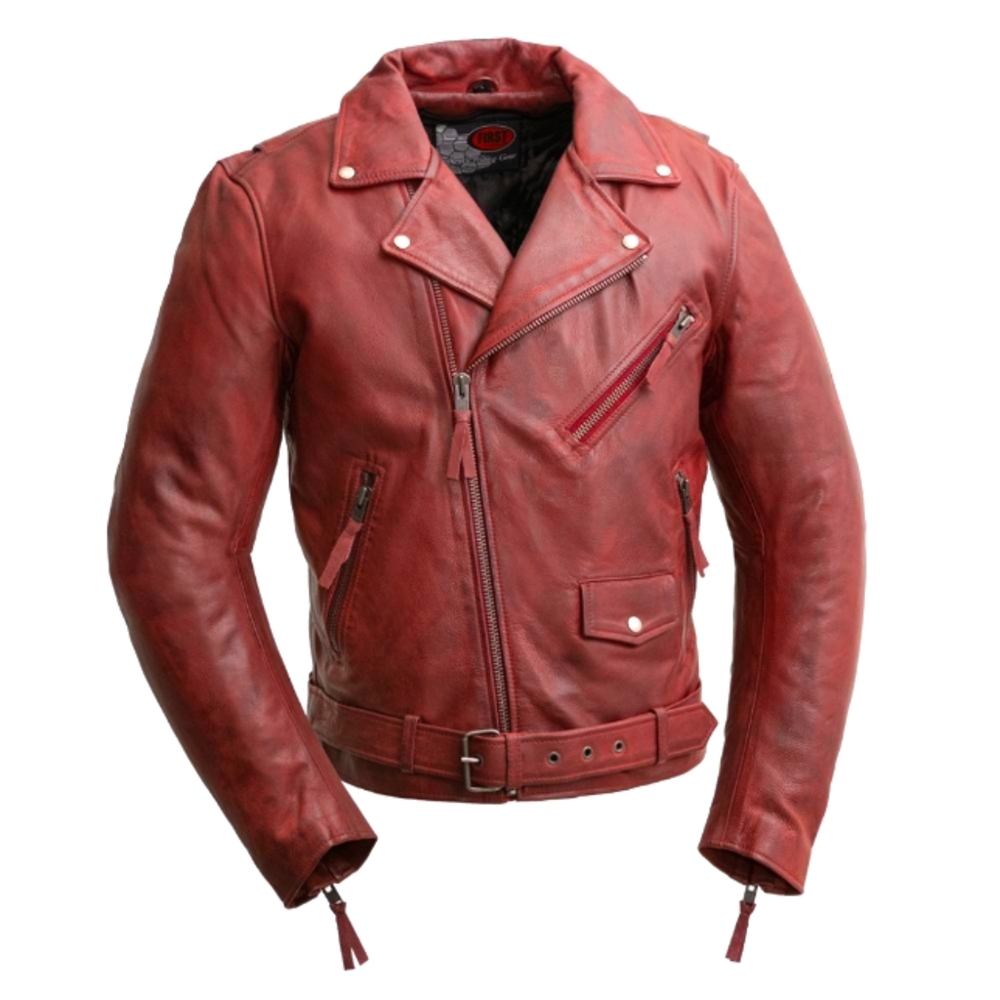 FILLMORE - MEN'S MOTORCYCLE LEATHER JACKET